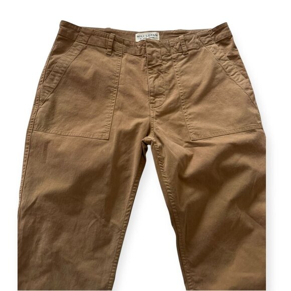 Nili Lotan Jenna Pants in Caramel, tan,  Size 8,  New with tag - Picture 8 of 13